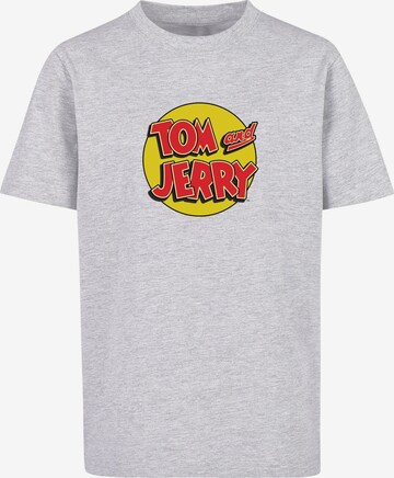 ABSOLUTE CULT Shirt 'Tom And Jerry' in Grijs: voorkant