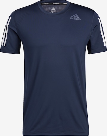 T-Shirt fonctionnel ADIDAS SPORTSWEAR en bleu : devant