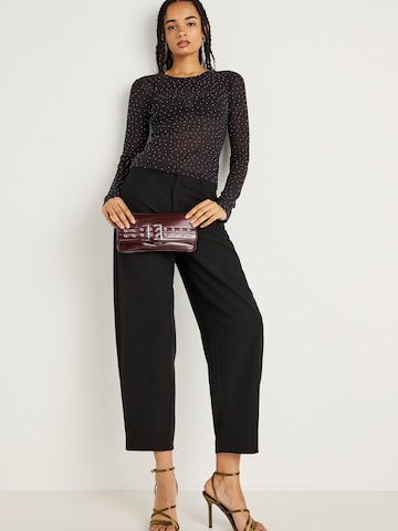 Gina Tricot Shirt in Schwarz