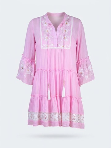 Abito 'Robe Courte Cecilia' di Miss June in rosa: frontale