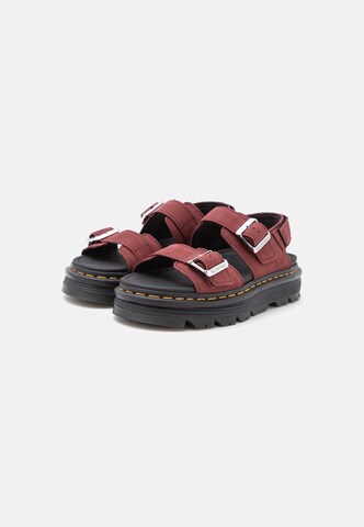 Dr. Martens Sandały w kolorze czerwony