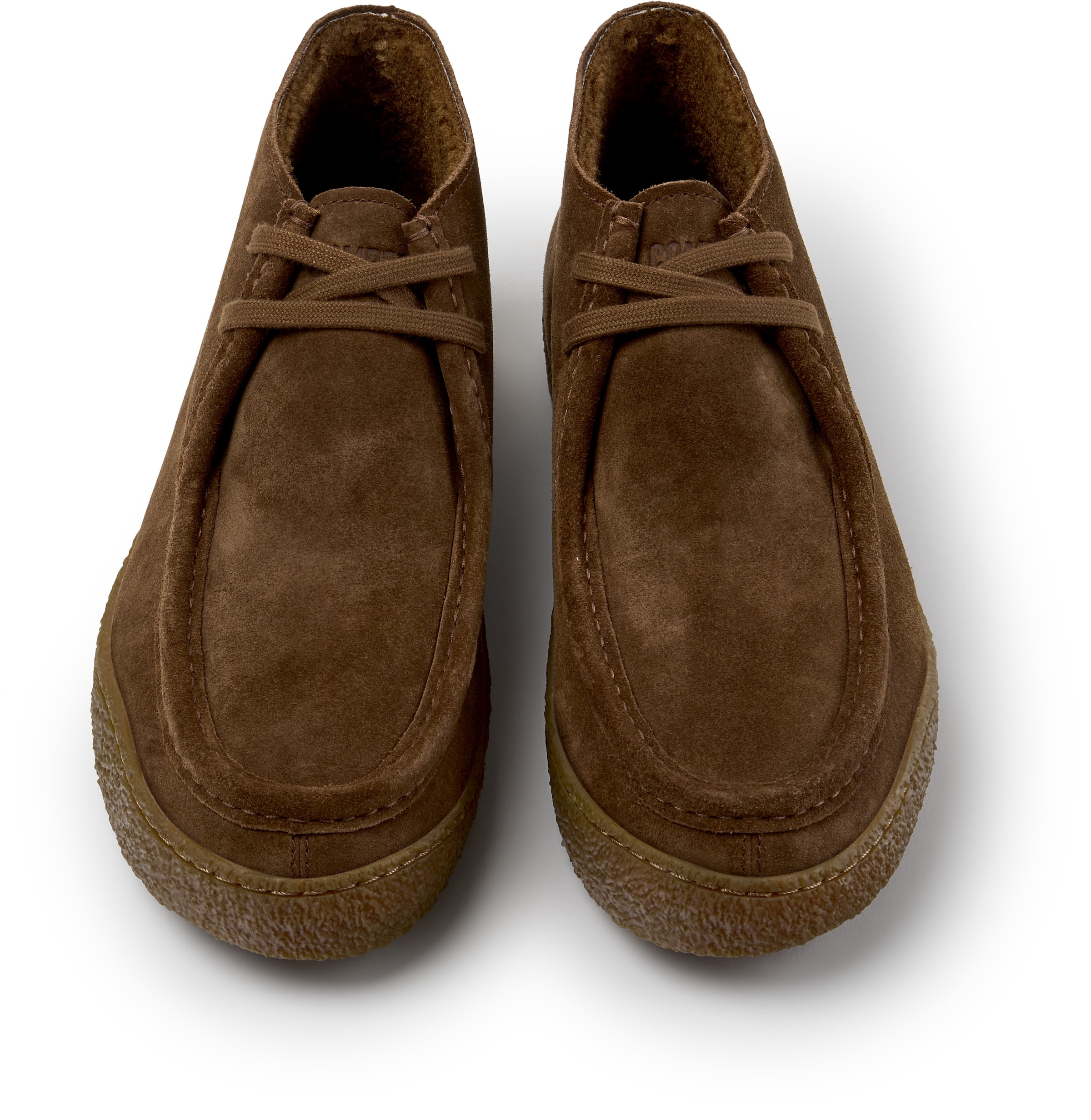 CAMPER - Botas chukka 'Peu Terreno' em castanho