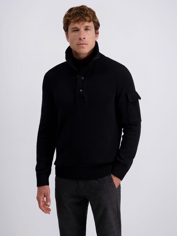 Pull-over PIERRE CARDIN en noir : devant
