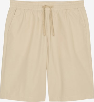 Marc O'Polo DENIM Regular Byxa 'Benne' i beige: framsida