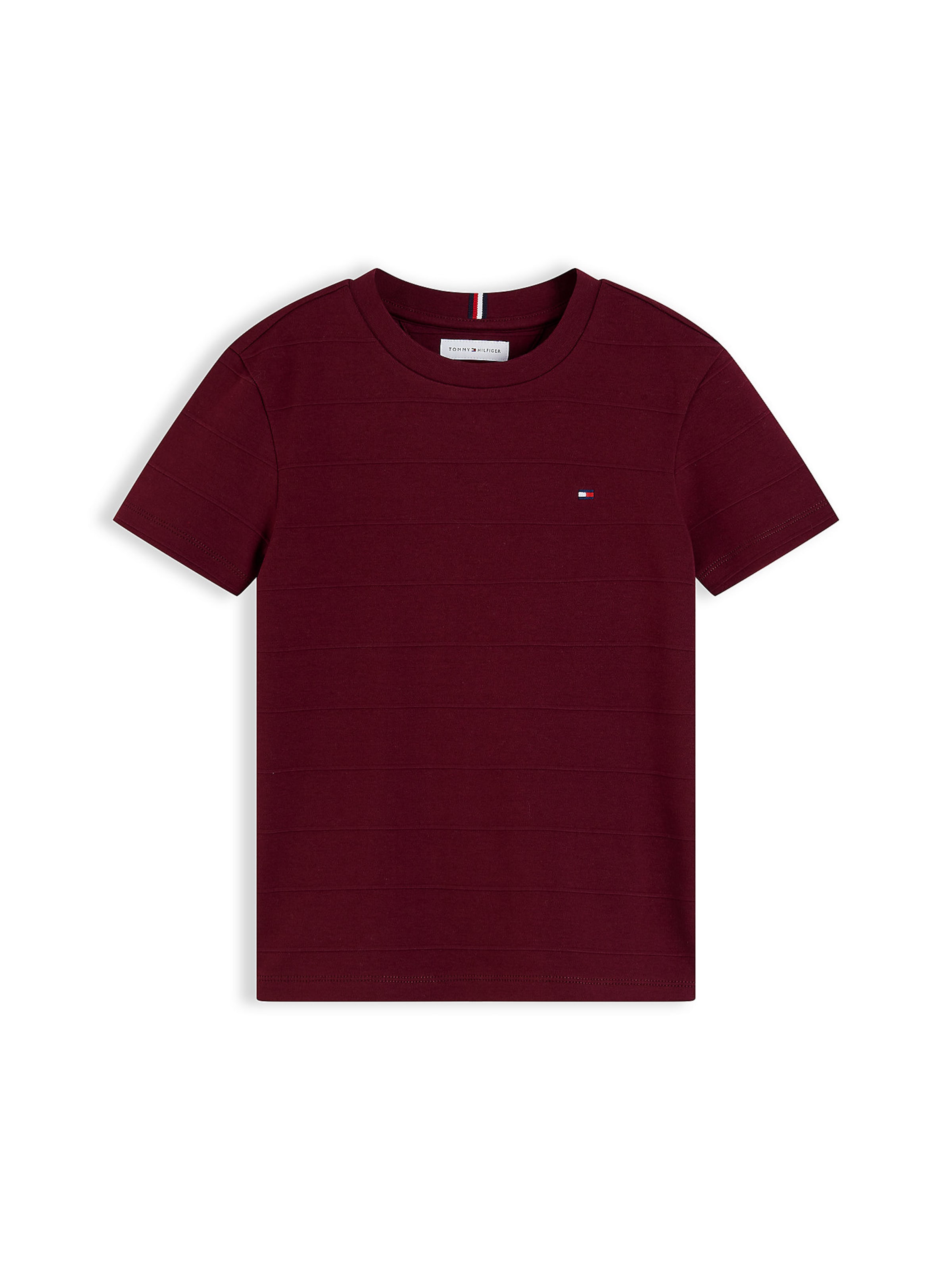 T-Shirt TOMMY HILFIGER en rouge : devant