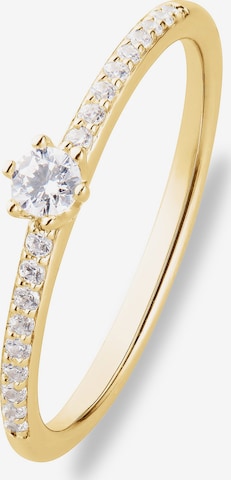 CHRIST Ring in Weiß: Vorderseite