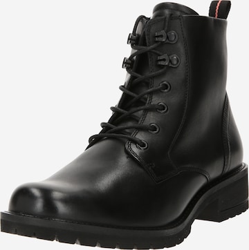 Bottines à lacets 'ELAINA' ECCO en noir : devant