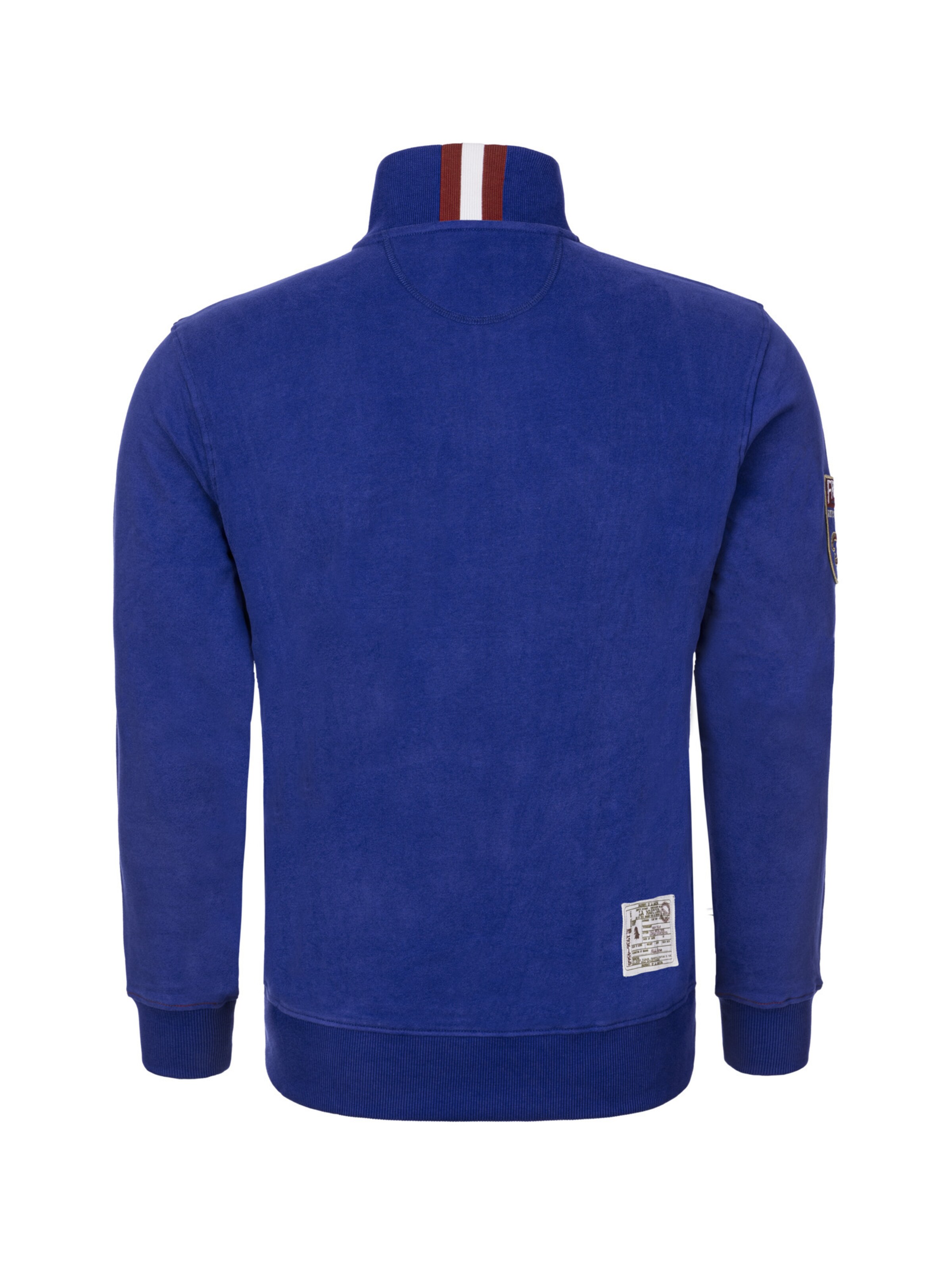 La Martina Trui ' MBF308 ' in Blauw