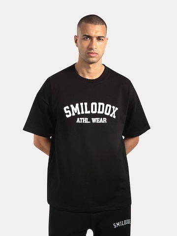 T-Shirt ' Kayson ' Smilodox en noir : devant