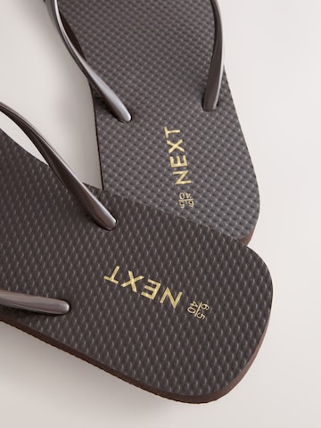 Tongs Next en marron