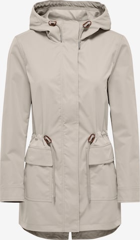 Parka mi-saison 'ONLLOUISE' ONLY en beige : devant