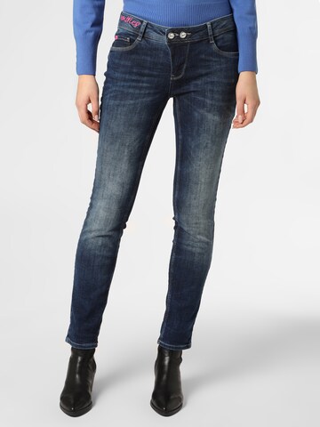 STREET ONE Slimfit Jeans 'Jane' in Blau