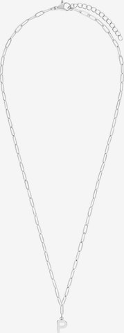 Lucardi Necklace in Silver: front