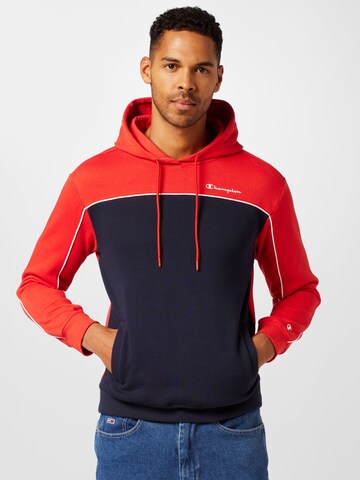 Champion Authentic Athletic Apparel Sweatshirt in Rot: predná strana