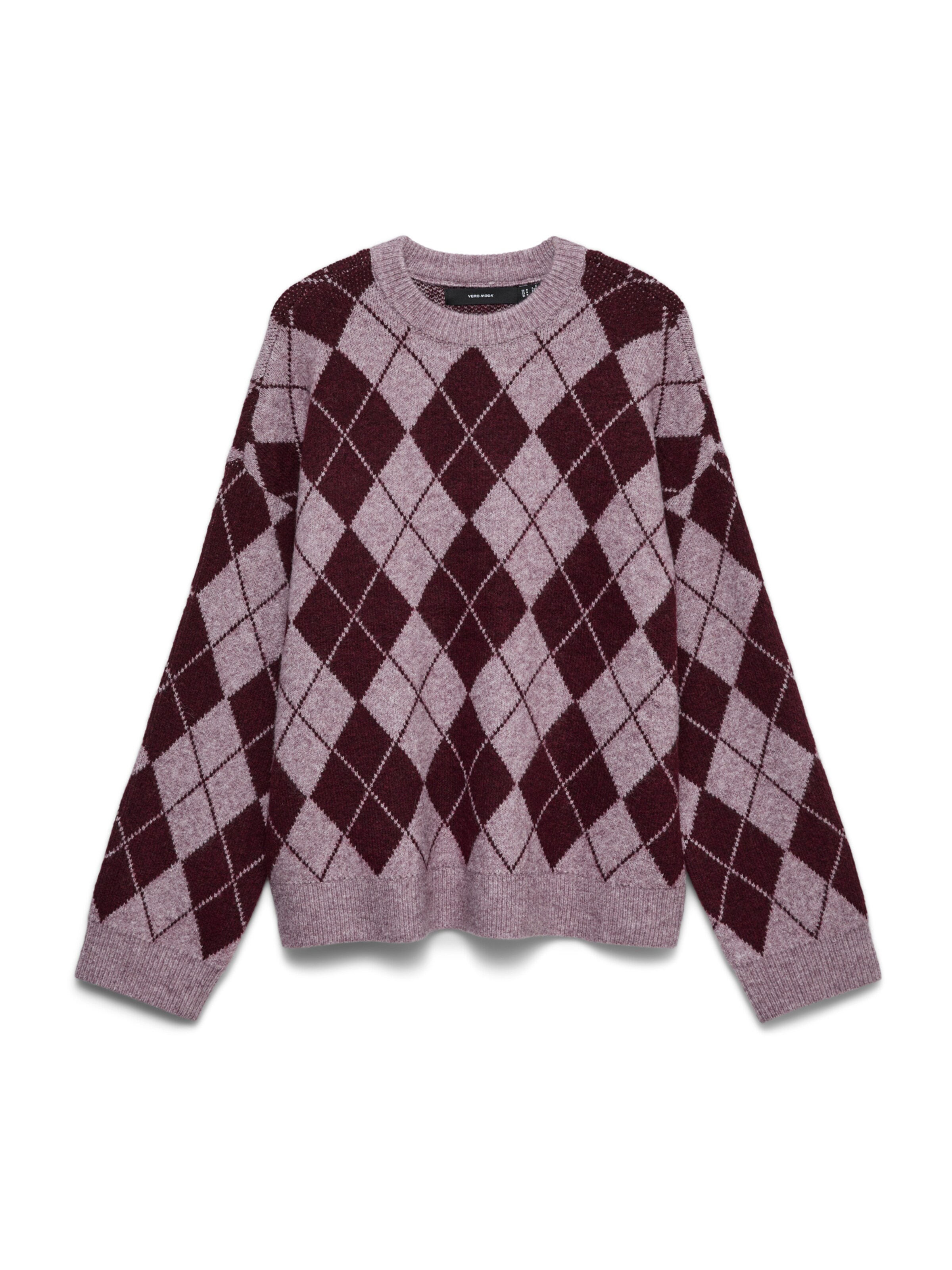 VERO MODA Sweater 'VMHALO' in XS in Berry / Pastel purple, Item view