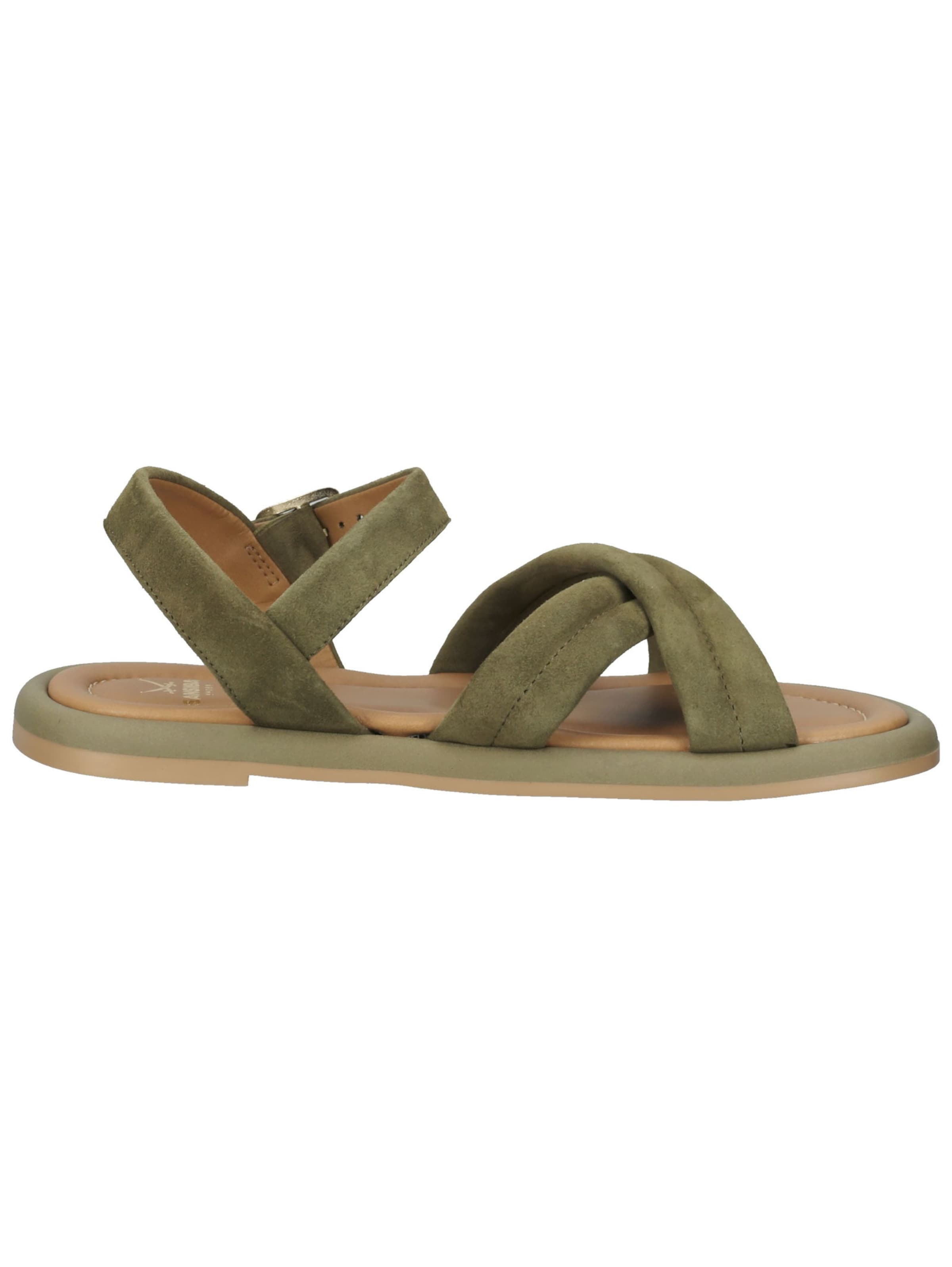 SANSIBAR Sandalen met riem in Groen