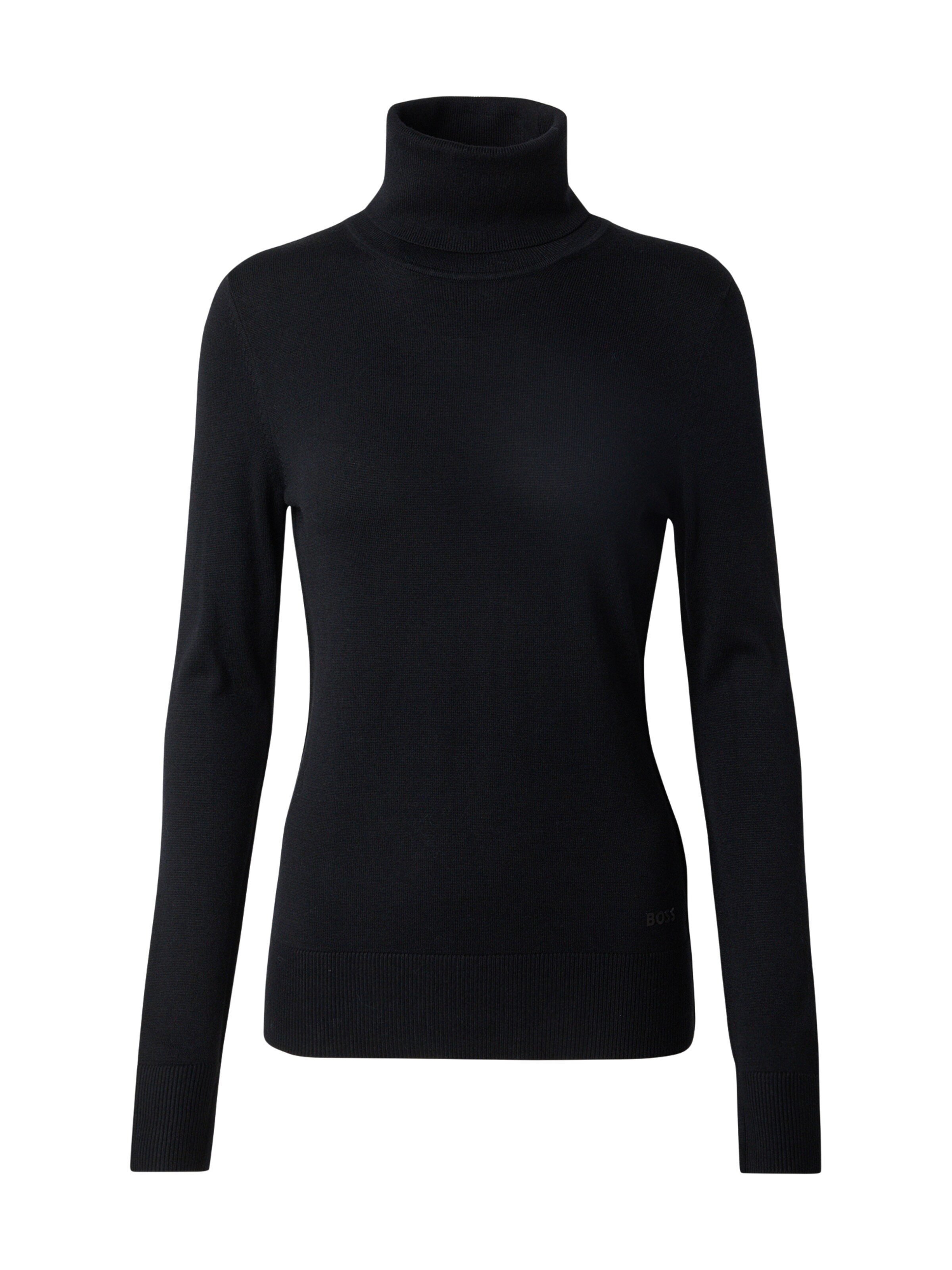BOSS Pullover 'C_Fiddie' in Schwarz: Vorderseite