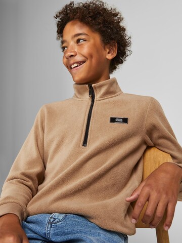 Jack & Jones Junior Mikina - Hnedá