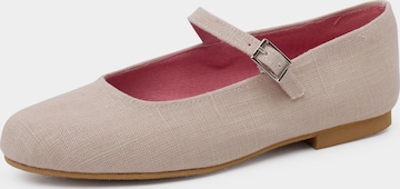 Ballerina di Pisamonas in beige: frontale