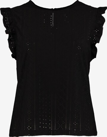 Hailys - Camiseta 'Le44ni' en negro: frente