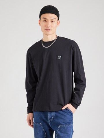 T-Shirt 'Heavy Flag' Iriedaily en noir : devant