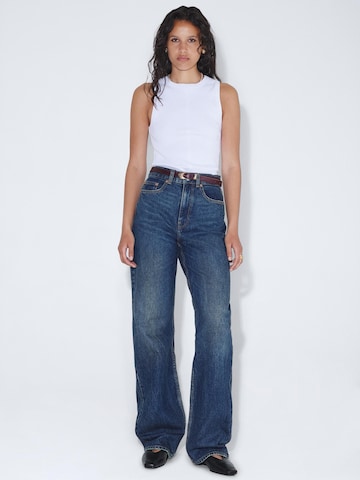 Dr. Denim Regular Jeans 'Echo High Straight' in Blauw