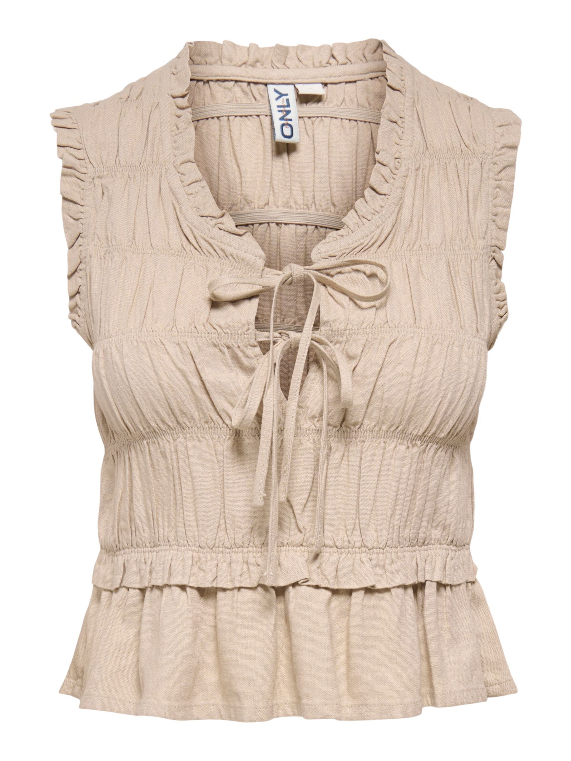 ONLY Bluse 'ONLGoa' i taupe, Produktvisning