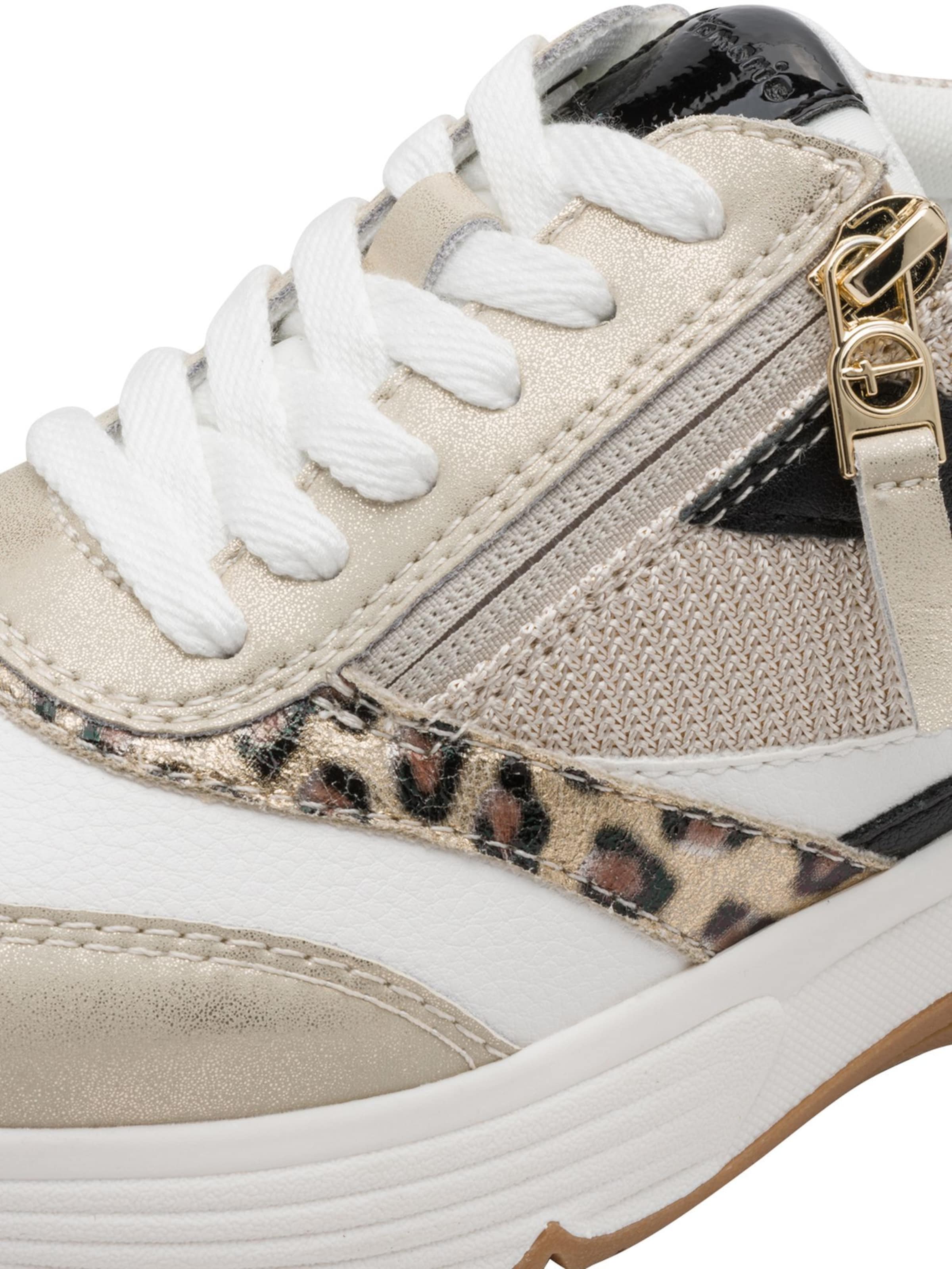 Baskets basses Tamaris en beige