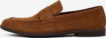 Slipper di Derimod in marrone: frontale