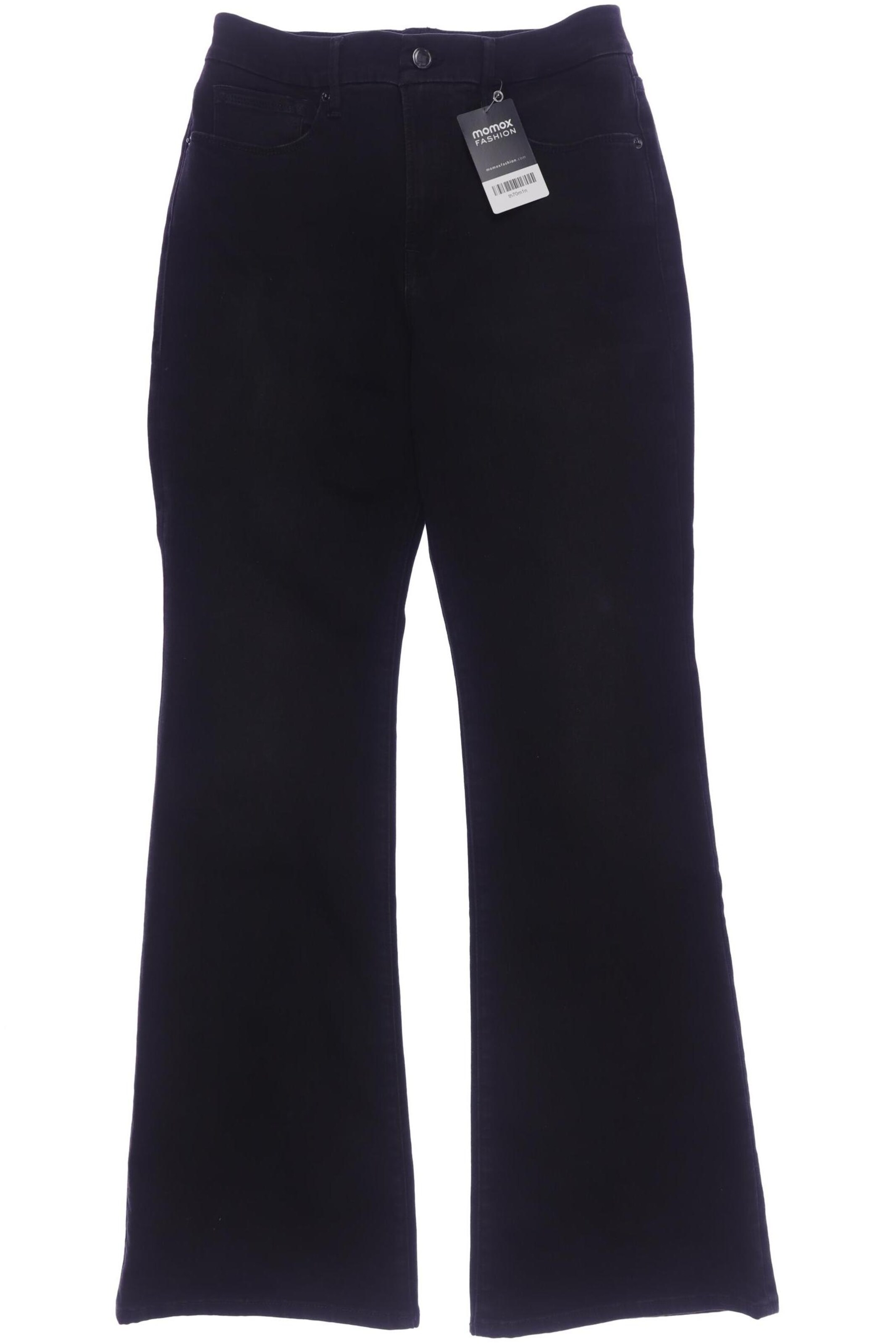 Good American Jeans in 32-34 in Black: front