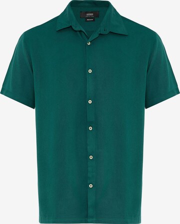 Antioch - Ajuste regular Camisa en verde: frente