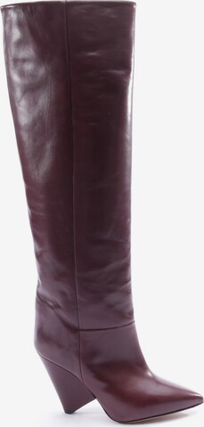 ISABEL MARANT Dress Boots in 35 in Red: front