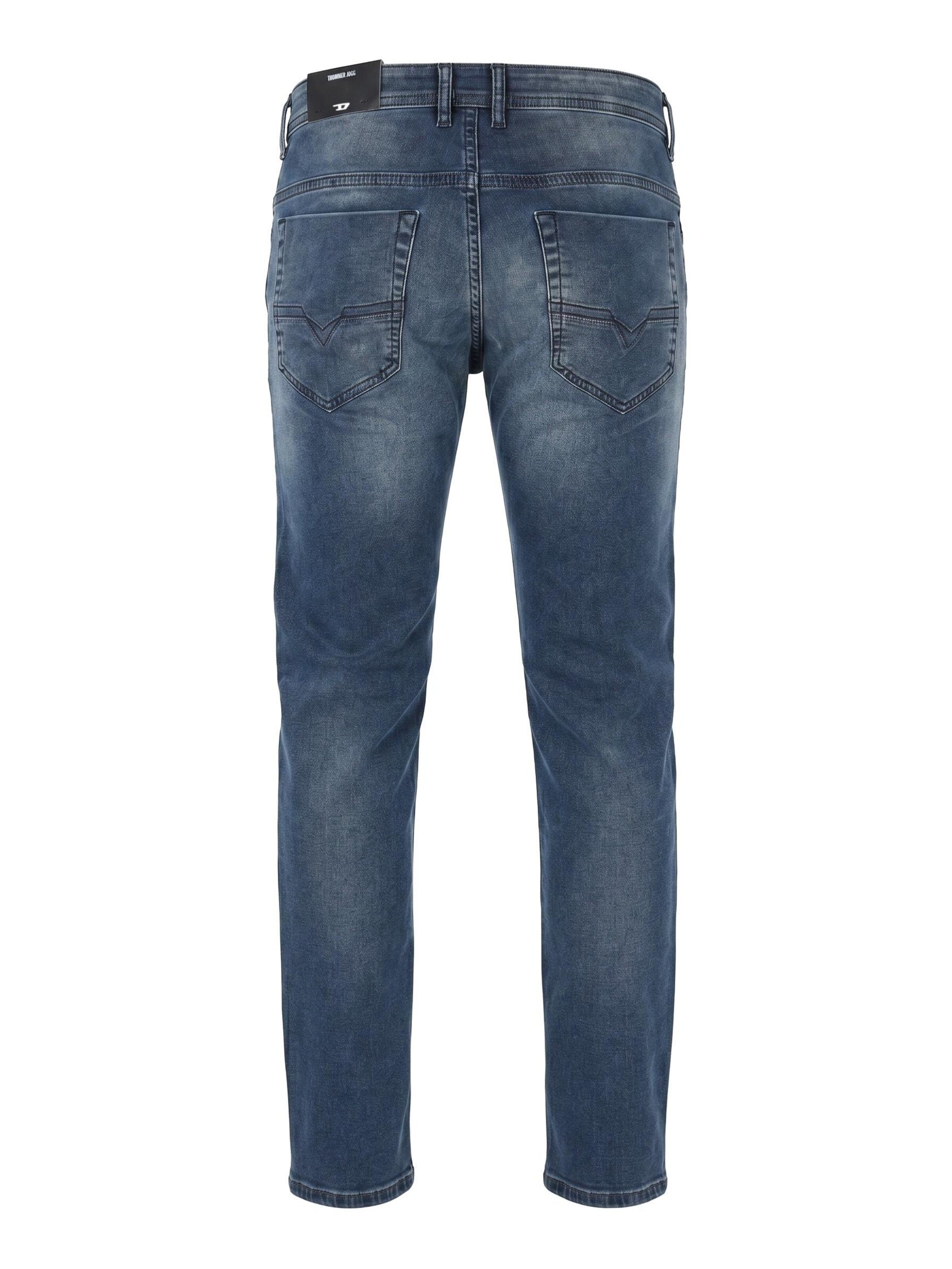 DIESEL - Slimfit Vaquero 'THOMMER R68KB JOGGJEANS LIGHT & SUPERSTRETCH' en azul