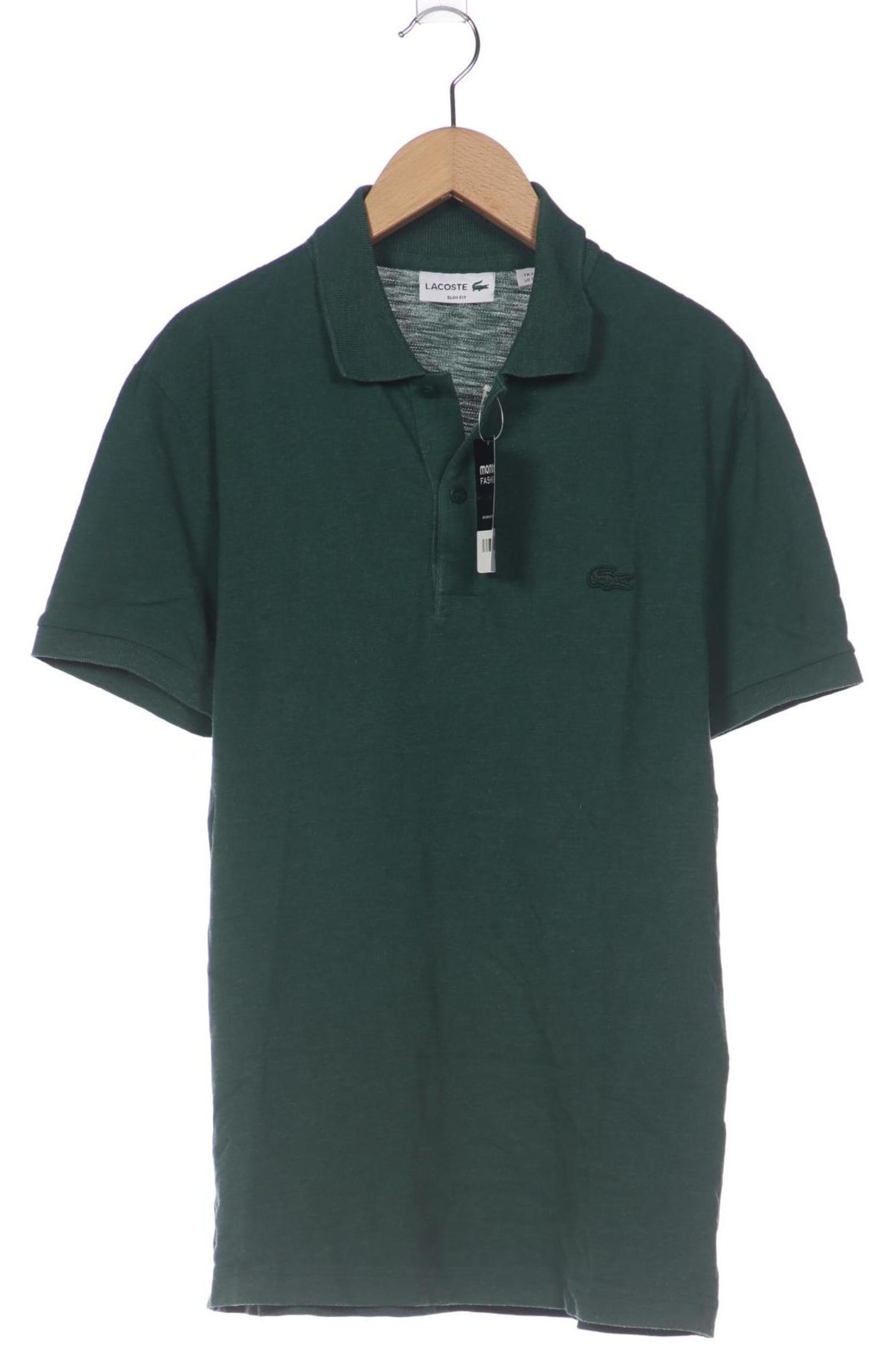 LACOSTE Poloshirt M in Grün: Vorderseite