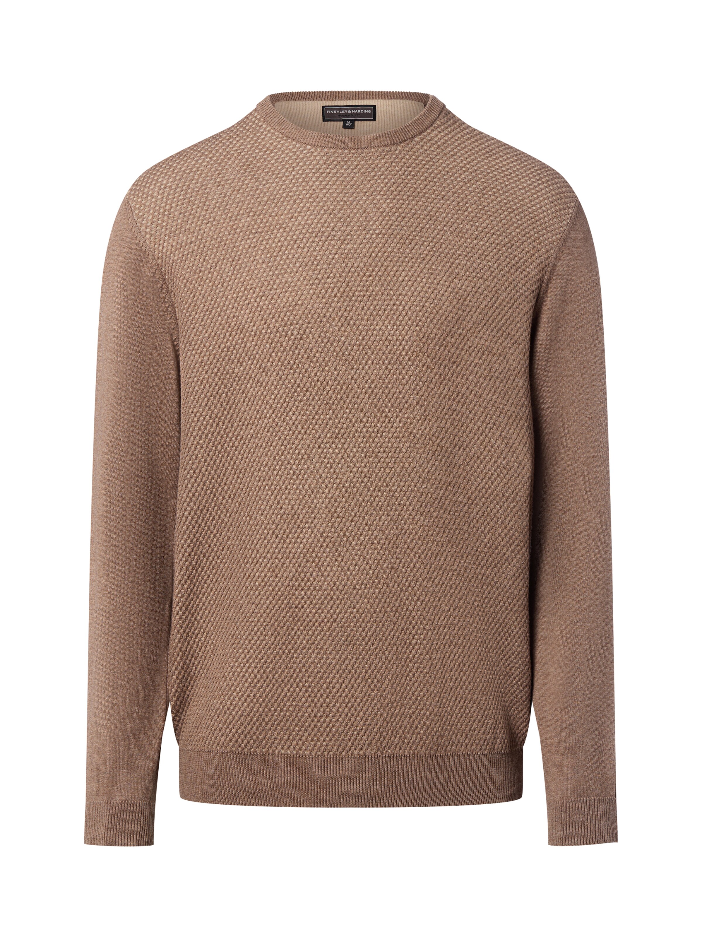 Finshley & Harding Pullover in Braun: Vorderseite