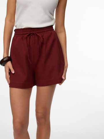 VERO MODA Loosefit Broek 'VMMymilo' in Bruin
