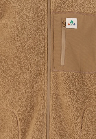 Whistler Athletic fleece jacket in Brown