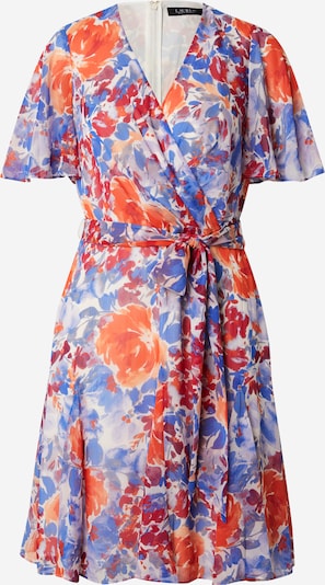 Lauren Ralph Lauren Haljina 'WANDELLA' u svijetloplava / narančasta / crvena / bijela, Pregled proizvoda
