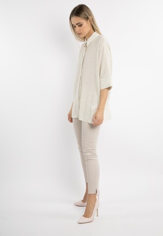 DreiMaster Klassik - Blusa en blanco