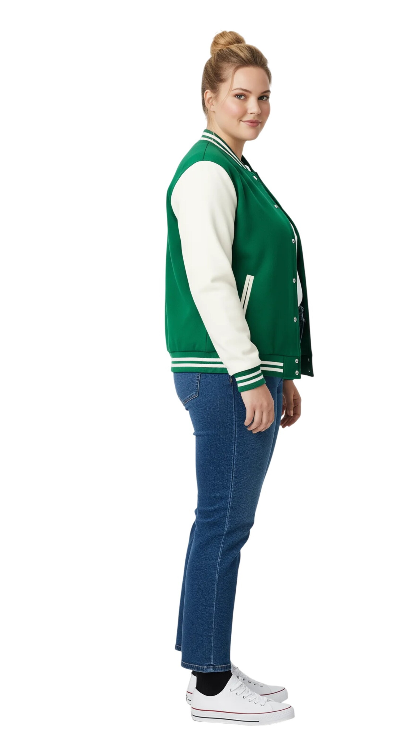Shape Of You Between-Season Jacket in Green