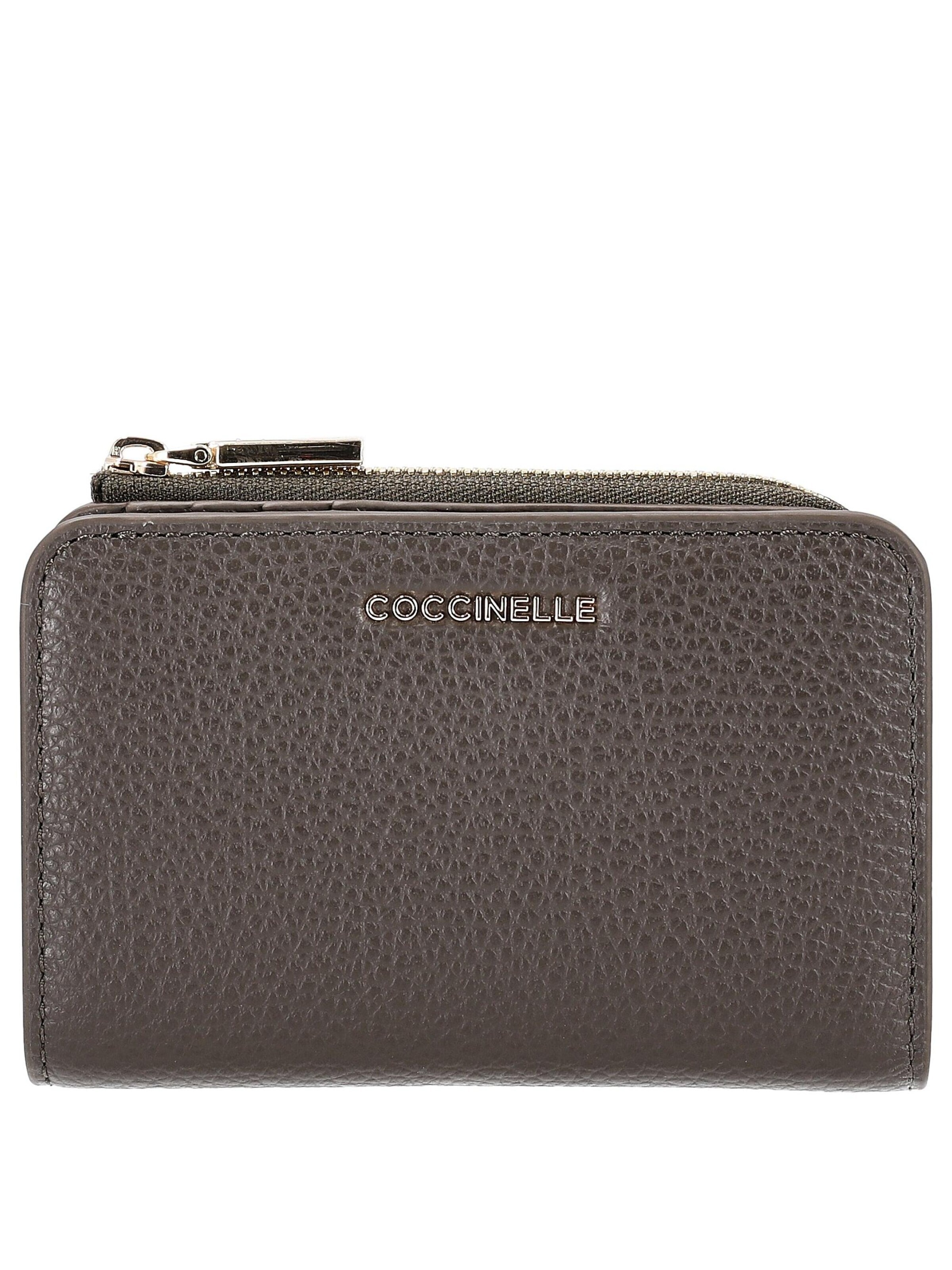 Coccinelle Portemonnaie 'Metallic Soft'‌‌ in One Size in braun, Produktansicht