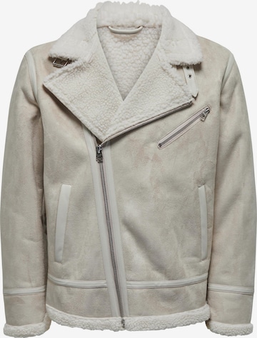 Only & Sons Between-Season Jacket 'ROBYN' in Grey: front