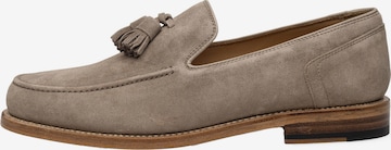 Henry Stevens Slip-ons in Beige: front