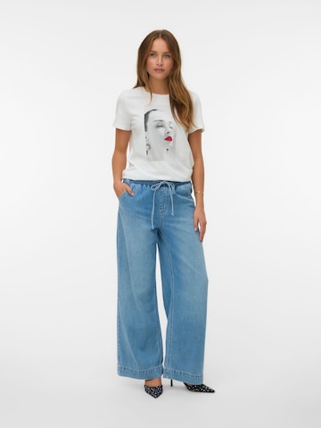 Wide leg Jeans 'VMAllison' di VERO MODA in blu