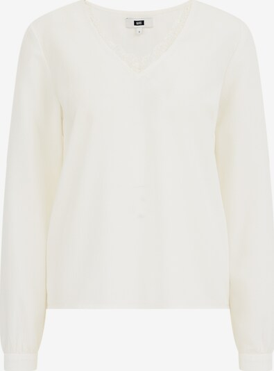 WE Fashion Blusa en blanco lana, Vista del producto