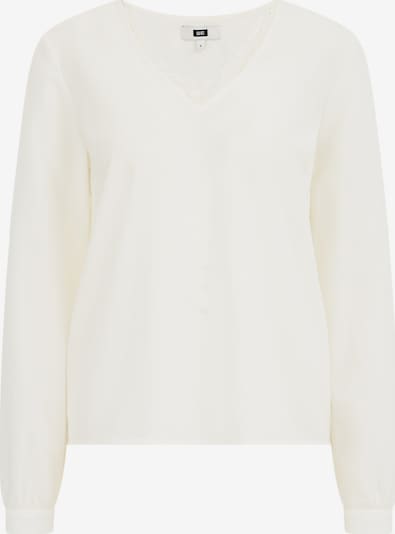 WE Fashion Blusa en blanco lana, Vista del producto