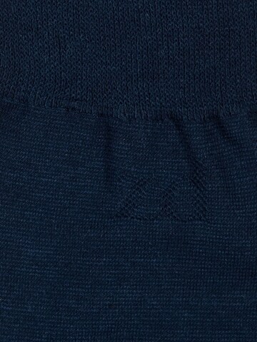zd ZERO DEFECTS Socks 'Soy fiber socks' in Blue