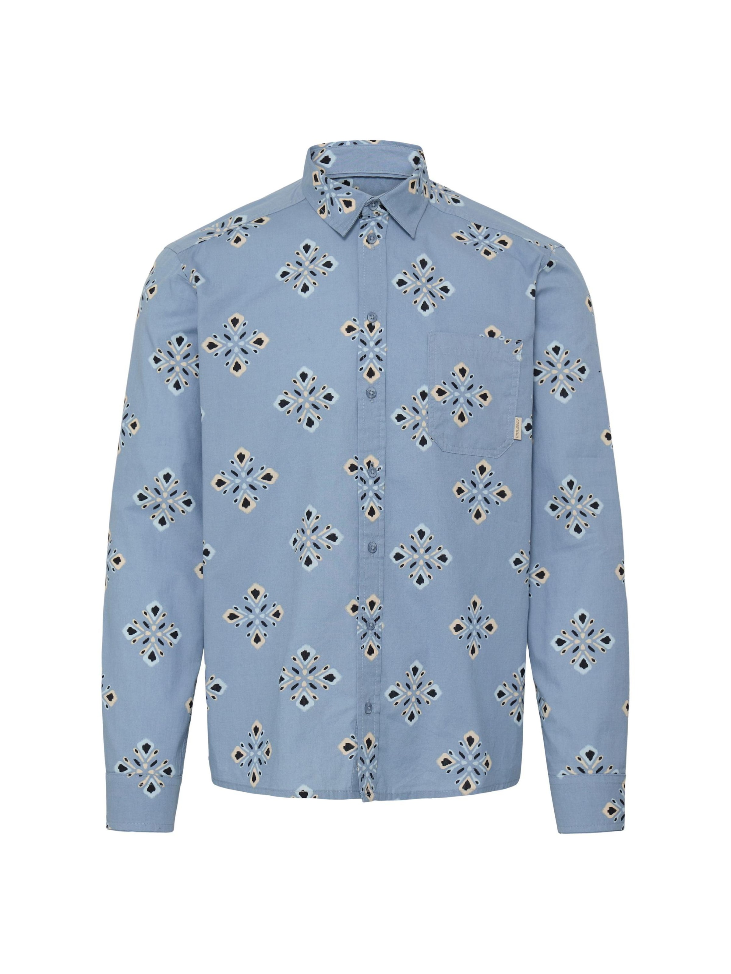 BLEND Button Up Shirt 'BHDitlef ' in Blue: front