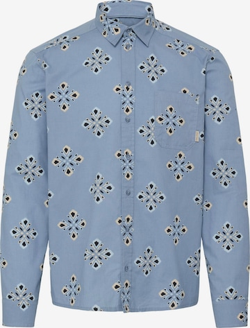 BLEND Hemd 'BHDitlef ' in Blau: Vorderseite