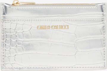 Carlo Colucci Wallet in Silver: front